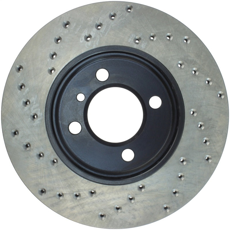 Stoptech 128.34018L Drilled Sport Brake Rotor