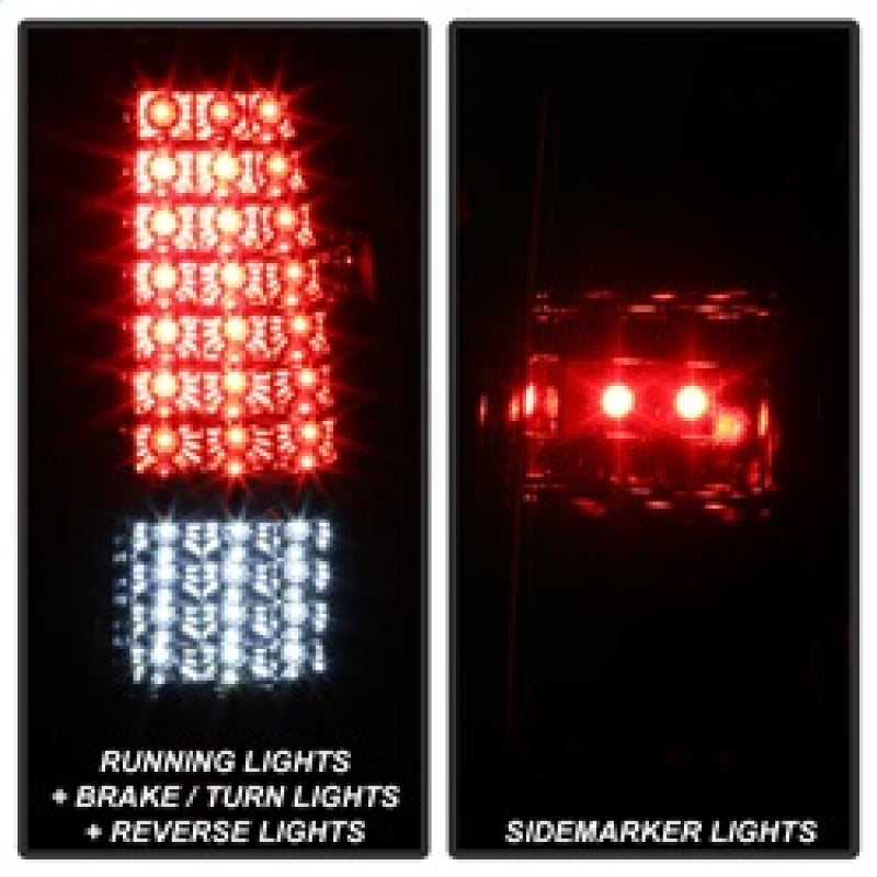 xTune 9037665 03-06 fits Chevrolet Silverado 1500/2500HD LED Tail Lights - Red