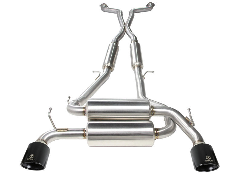 AFE 49-36103-B 2-1/2 in 304 SS Cat-Back Exhaust System fits Infiniti G37 08-13