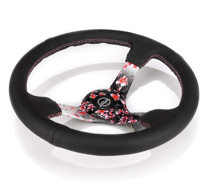 NRG RST-036SAK-R RST-036SAK-R Reinforced Steering Wheel Hydro Dipped Sakura