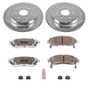 PowerStop K5262-26 08-17 fits Buick Enclave Rear Z26 Street Warrior Brake Kit