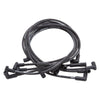 Edelbrock 22703 Spark Plug Wire Set fits SBC 78-86 V8 Hei 500 Ohm Resistance Black (Set of 8)