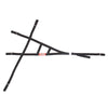 Racequip 727001 Black Triangle Roll Cage Net