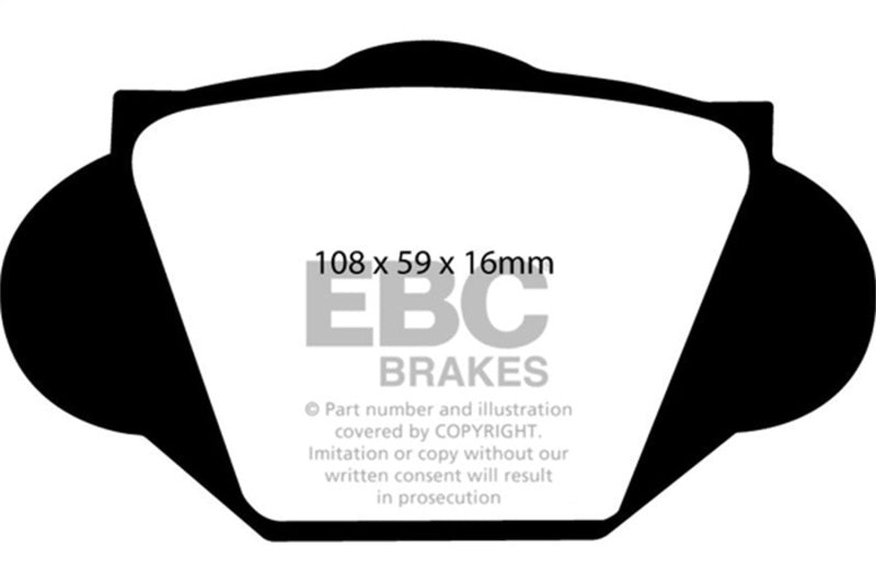 EBC S1KF2117 S1 Brake Pad and Rotor Kit
