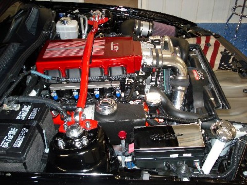 UMI Performance 1005-B fits Ford 05-14 Mustang GT Front Strut Tower Brace