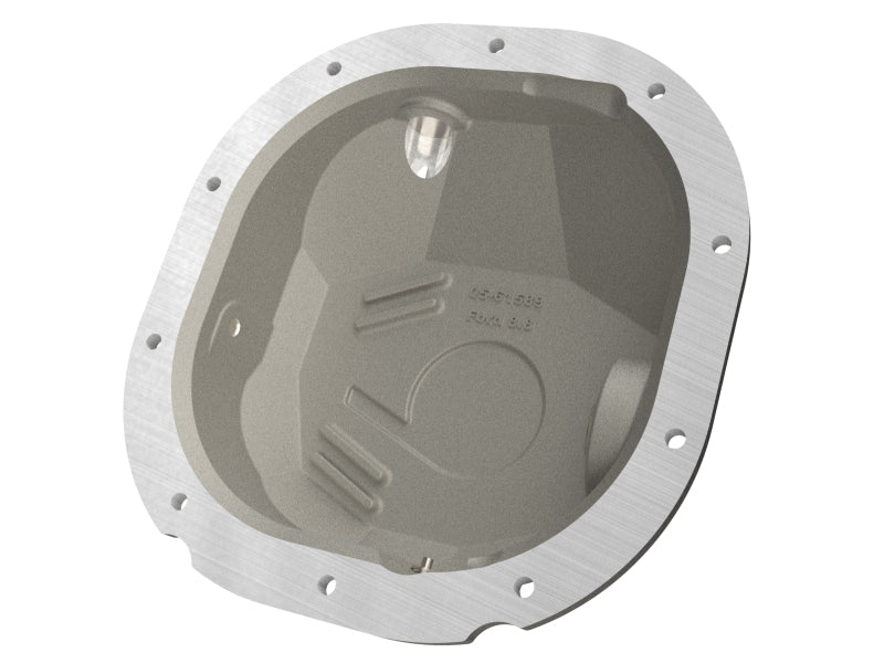 aFe 46-71410A 90-14 fits Ford F-150 Rear Differential Cover - Raw w/ Machined Fins