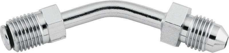 Twin Power 35965 fits Chrome Brake Fitting Male 3/8-24 Inverted Flare to AN-3 M
