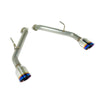 Remark RO-TTQ5-D fits Infiniti Q50 Axle Back Exhaust Burnt Double Wall Tip