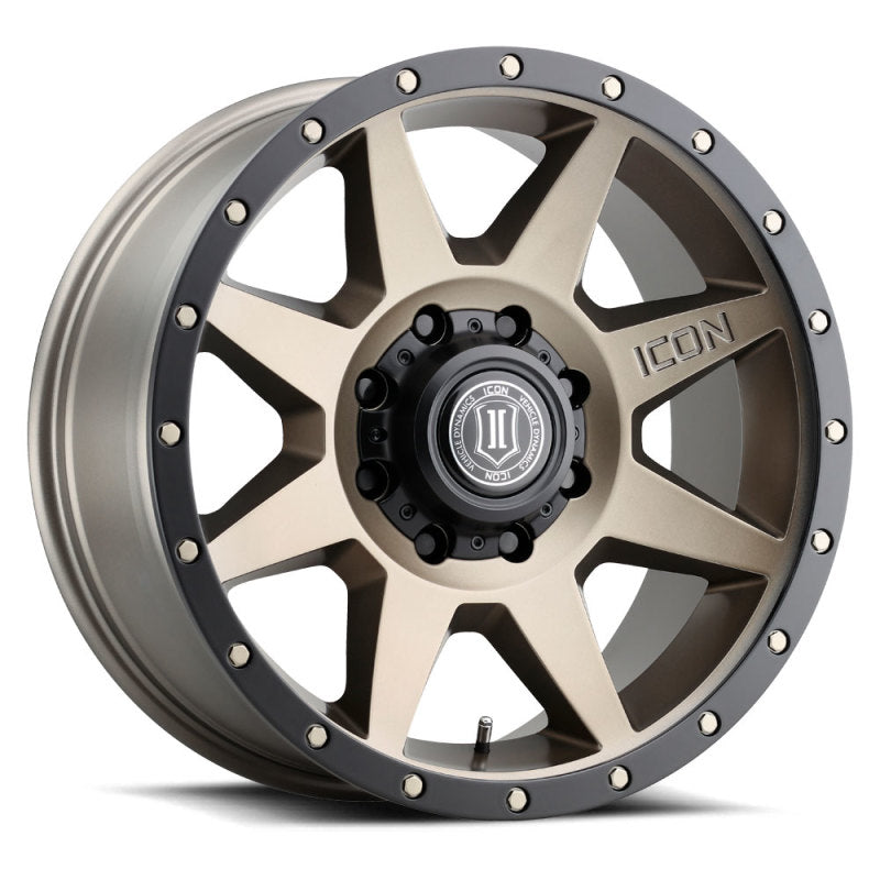 ICON 1820908955BR Rebound 20x9 8x180 12mm Offset 5.5in BS Bronze Wheel