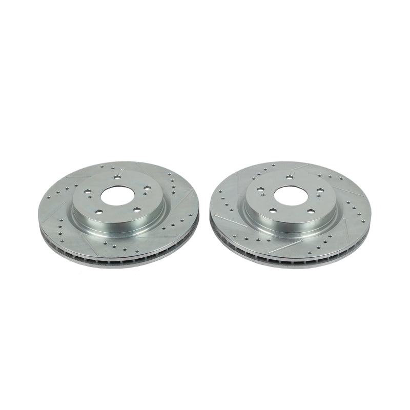 PowerStop fits Suzuki 06-13 Grand Vitara Front Evolution Drilled & Slotted