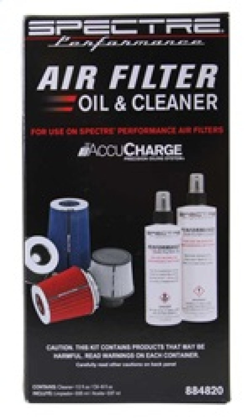 Spectre 884820 Accucharge Kit for HPR Filters - Clear