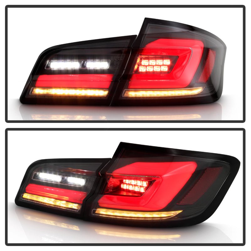 Spyder 5088512 fits BMW 11-17 5 Series F10 F18 M5 Sequential Turn Signal LED Ta