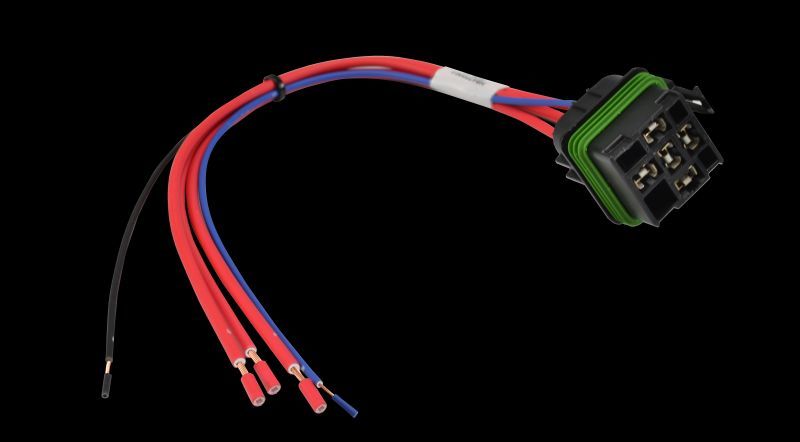 Hella H84709001 Relay Connector ISO fits Mini Weatherproof w/ 12in Leads