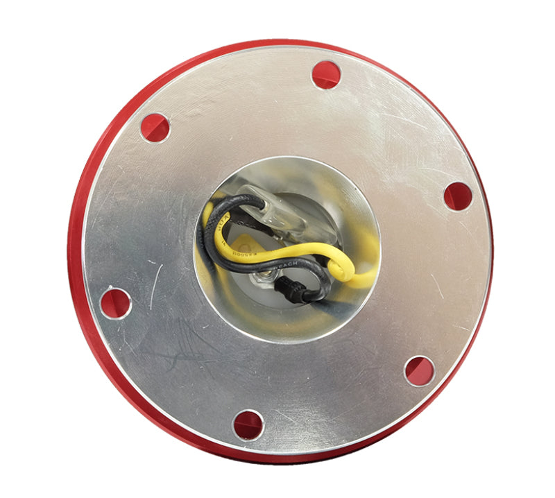 NRG SRK-100RD Quick Release - Silver Body/ Red Chrome Ring