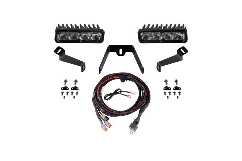 Diode Dynamics DD8590 2015-2017 fits Subaru WRX SS6 Pro LED Kit White Fog 6000K