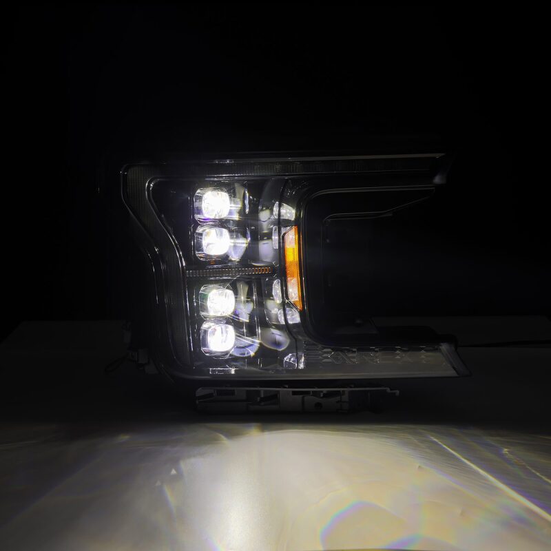 AlphaRex 880249 18-20 fits Ford F-150 NOVA LED Proj Headlight Alpha Blk (14th