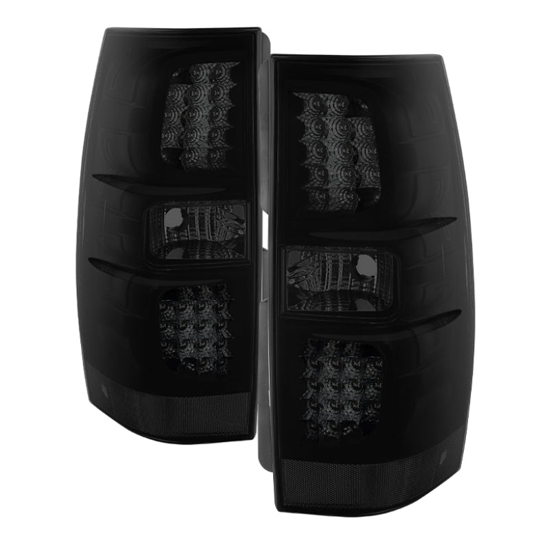 9033926 Xtune Mc Yukon/Yukon Denali LED Tail Lights Black Smoked ALT-JH-CSUB07