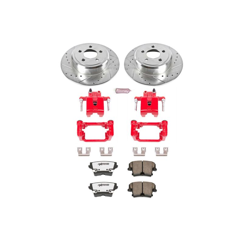 PowerStop KC1719 fits Chrysler 300 Rear Z26 Street Warrior Brake Kit w/Calipers