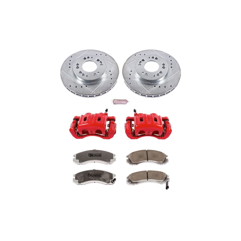 PowerStop fits Eagle 94-97 Talon Front Z26 Street Warrior Brake Kit w/Calipers