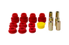 Energy Suspension 16.3124R 97-01 fits Honda Prelude Front Control Arm Bushing Set - Red