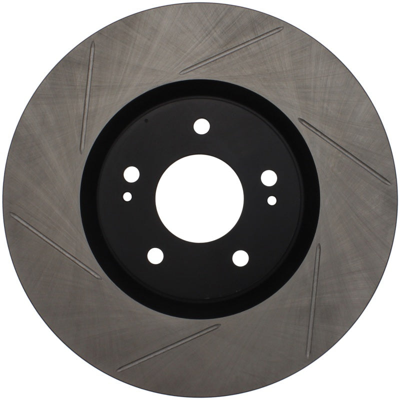 Stoptech 126.46064SR Power Slot 03-06 Evo 8 & 9 Slotted Right Front Rotor