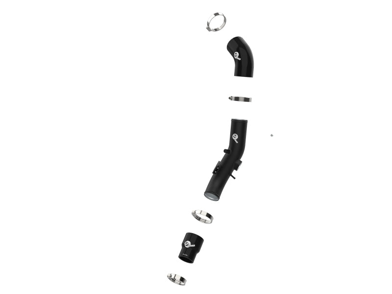 AFE 46-20639-B unner 2-1/2 IN Aluminum Cold Charge Pipe Black 17-20 fits Hyunda