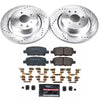 Power Stop K9062 14-15 fits Infiniti Q60 Rear Z23 Evolution Brake Kit