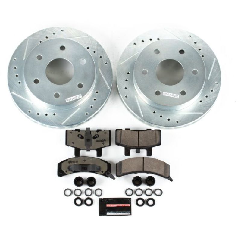 PowerStop K1970-36 99-00 fits Cadillac Escalade Front Z36 Truck & Tow Brake Kit