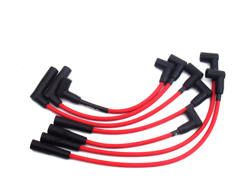 JBA W0526 fits Jeep 91-00 4.0L Ignition Wires - Red