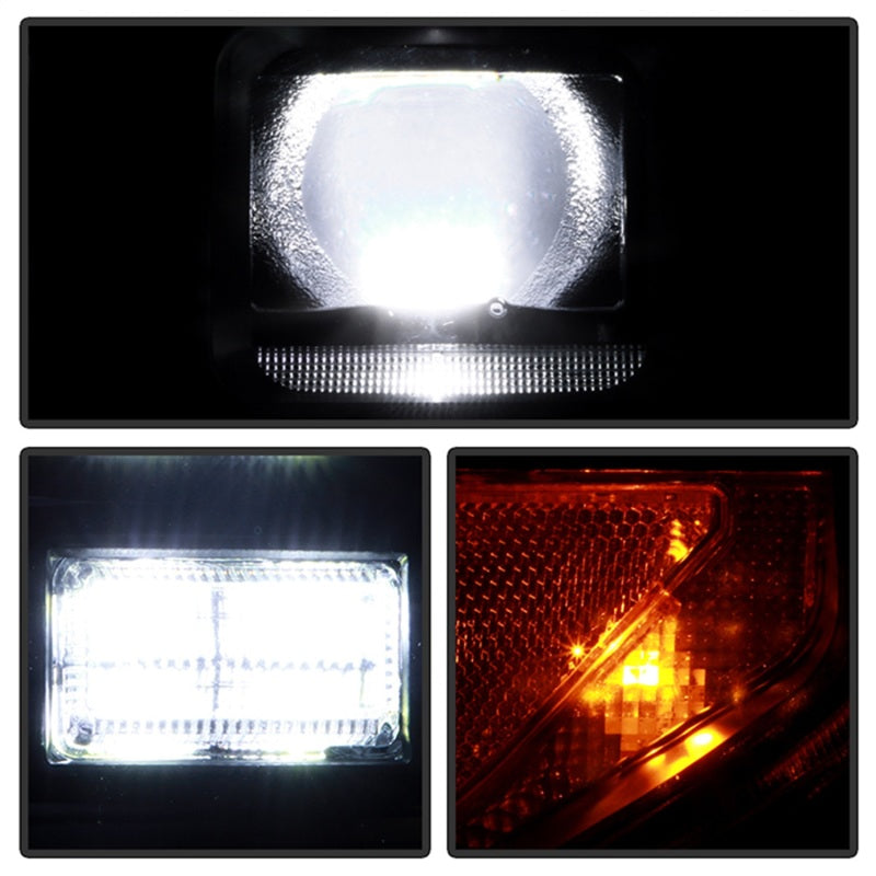 Spyder 5088727 Apex fits Toyota 14-21 Tundra High-Power LED Module Headlights -