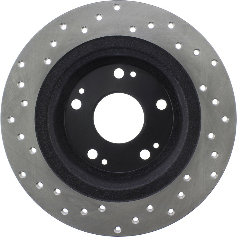 Stoptech 128.40068CL 05-17 Honda Accord / 16-17 HR-V / 09-14 Acura TSX Cryo Sport Drilled Rear Left Rotor