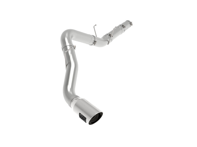 AFE 49-02078-P 5in DPF-Back Alum Steel Exhaust System w/Polished Tip 19-20 fits