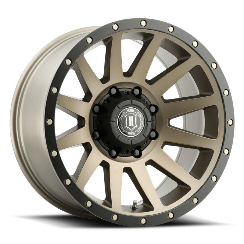 ICON 2020108947BR Compression 20x10 8x180 -19mm Offset 4.75in BS 124.2mm Bore Bronze Wheel