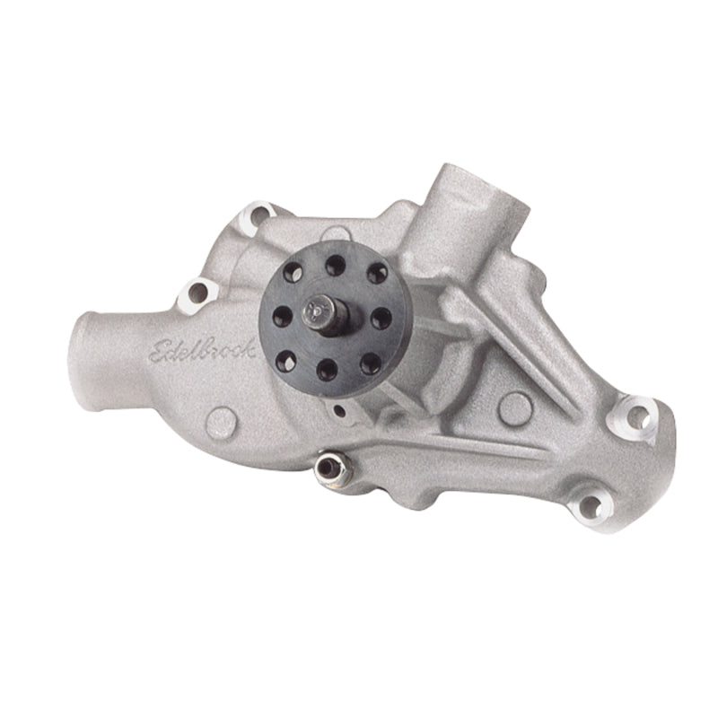 Edelbrock 8810 Water Pump High Performance fits Chevrolet 350 CI V8 Short Style Satin Finish