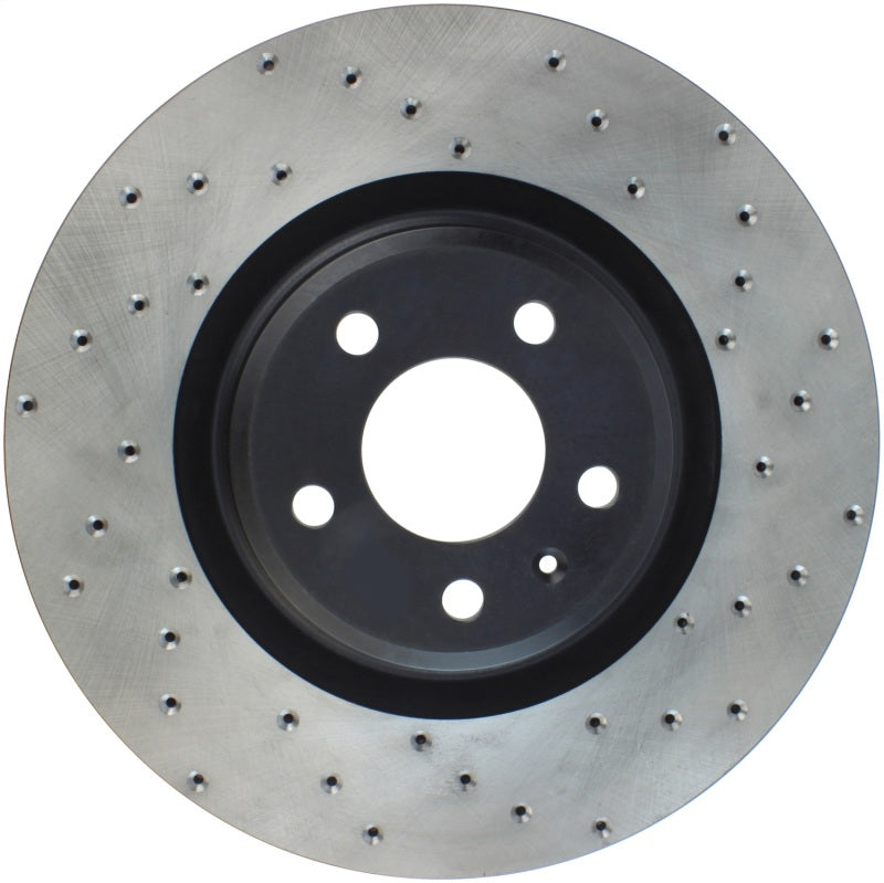 Stoptech 128.33138L 12 fits Audi A6 Quattro/11-12 A7 Quattro/13 Q5/7-11/13 S4/12 S5 Front Left Drilled Rotor