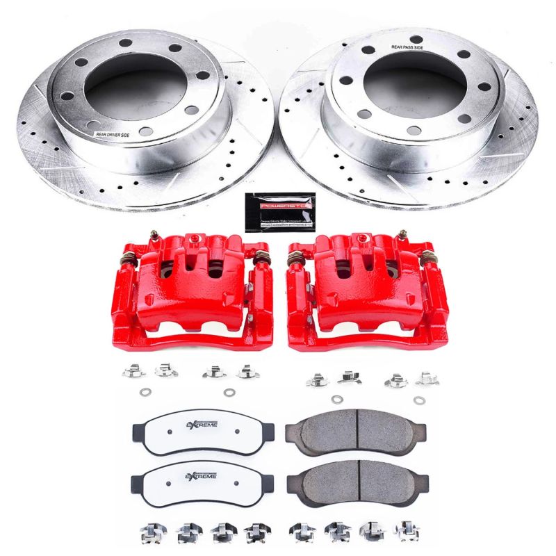 PowerStop KC5578-36 fits Ford F-250 Super Duty Rear Z36 Truck & Tow Kit w/Cals