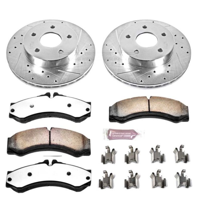 PowerStop K2149 36 99 fits Jeep Grand Cherokee Front Z36 Truck & Tow Brake Kit
