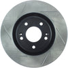 Stoptech 126.51038SR Power Slot 10 Hyundai Genesis Coupe Non-Track Front Right Slotted Rotor