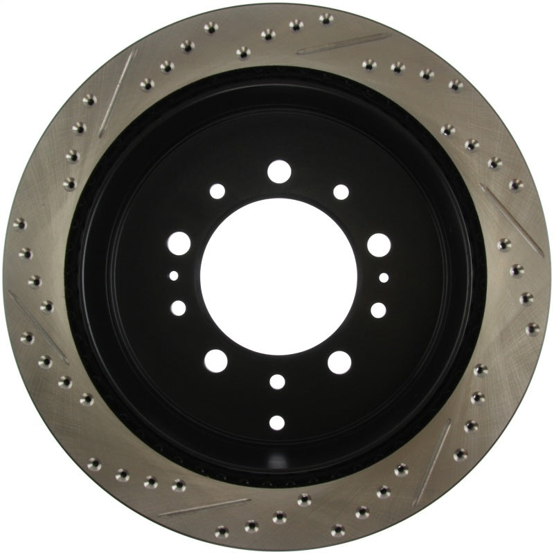 Stoptech 127.44157L Slotted & Drilled Sport Brake Rotor