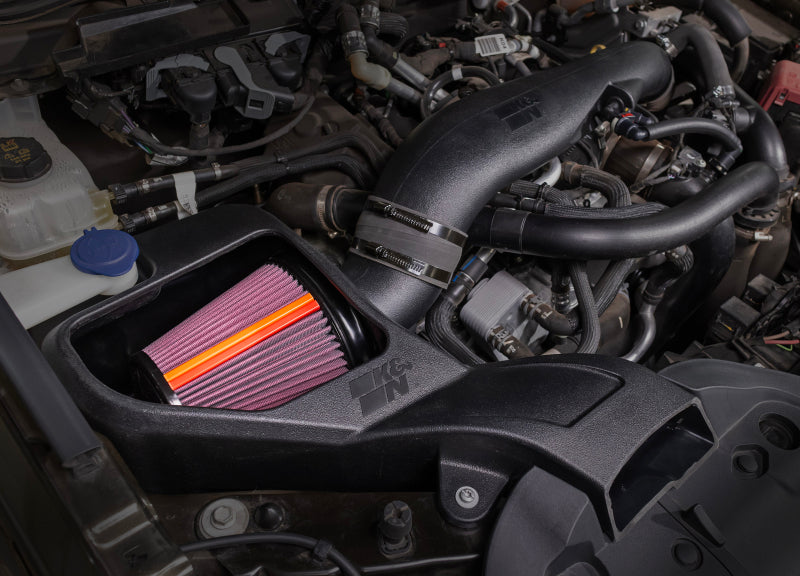 K&N Engineering 50-2628 K&N 2024 fits Ford Ranger Raptor V6 3.0L NextGen Cold Air Intake