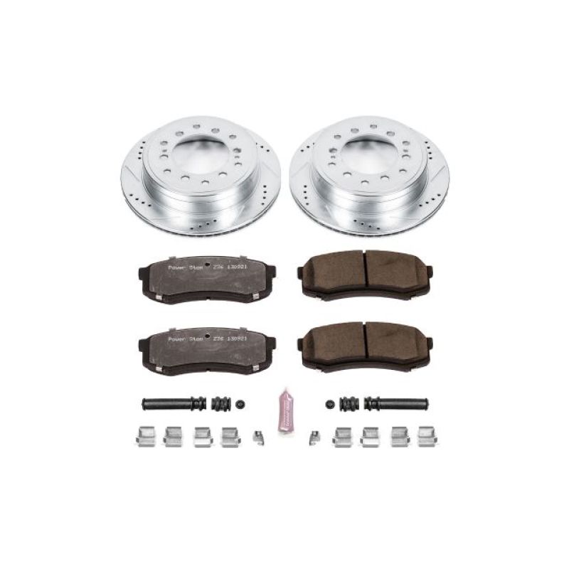 PowerStop K5875-36 10-19 fits Lexus GX460 Rear Z36 Truck & Tow Brake Kit