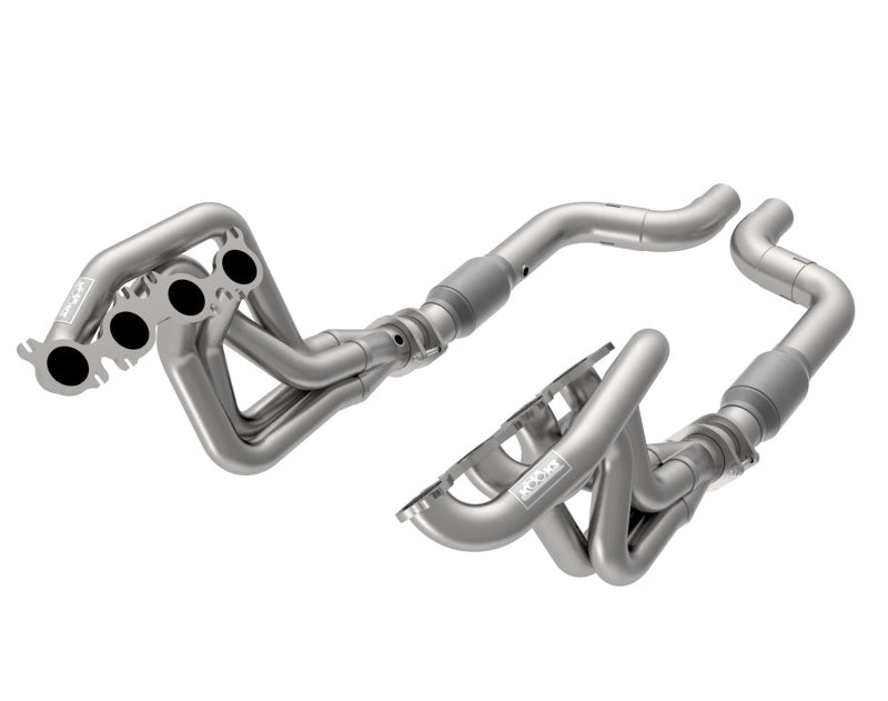 Kooks 1156H630 2020 Mustang GT500 5.2L 2in x 3in SS Headers w/GREEN Catted Connection Pipe
