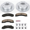Power Stop K5559 2011 fits GMC Sierra 3500 HD Front Z23 Evolution Brake Kit