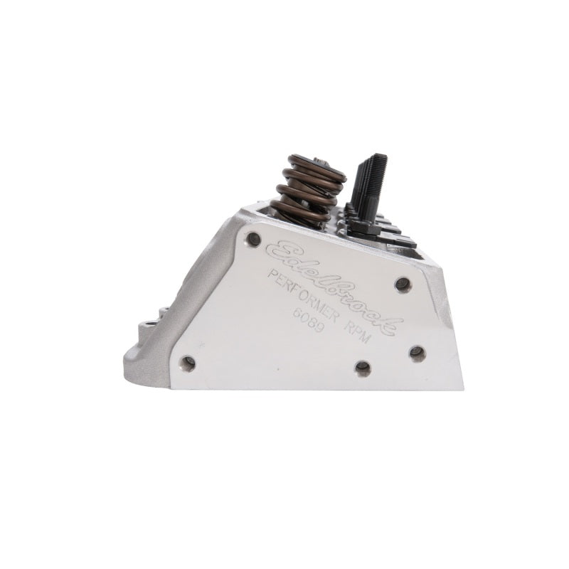 Edelbrock 60895 Cylinder Head fits SBC Performer RPM 64cc Straight Spark Plug for