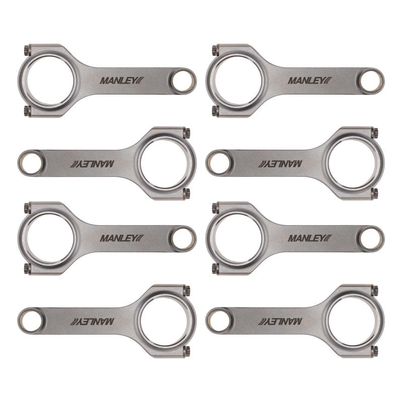 Manley 14051R-8 fits Chevy Small Block LS-1 6.125in H Beam w/ ARP 2000 Connecti