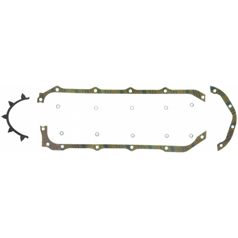 Fel-Pro OS30191C2 fits Pontiac Firebird OS 30191 C-2 Engine Oil Pan Gasket Set Blue Stripe cork-rubber