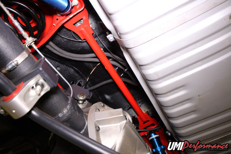 UMI Performance 4058-R 68-72 fits GM A-Body Rear Shock Tower Brace Bolt In