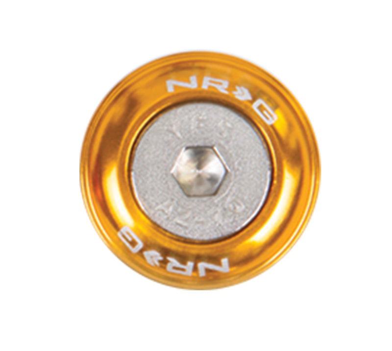 NRG FW-110RG Fender Washer Kit w/Rivets For Metal (Rose Gold) - Set of 10