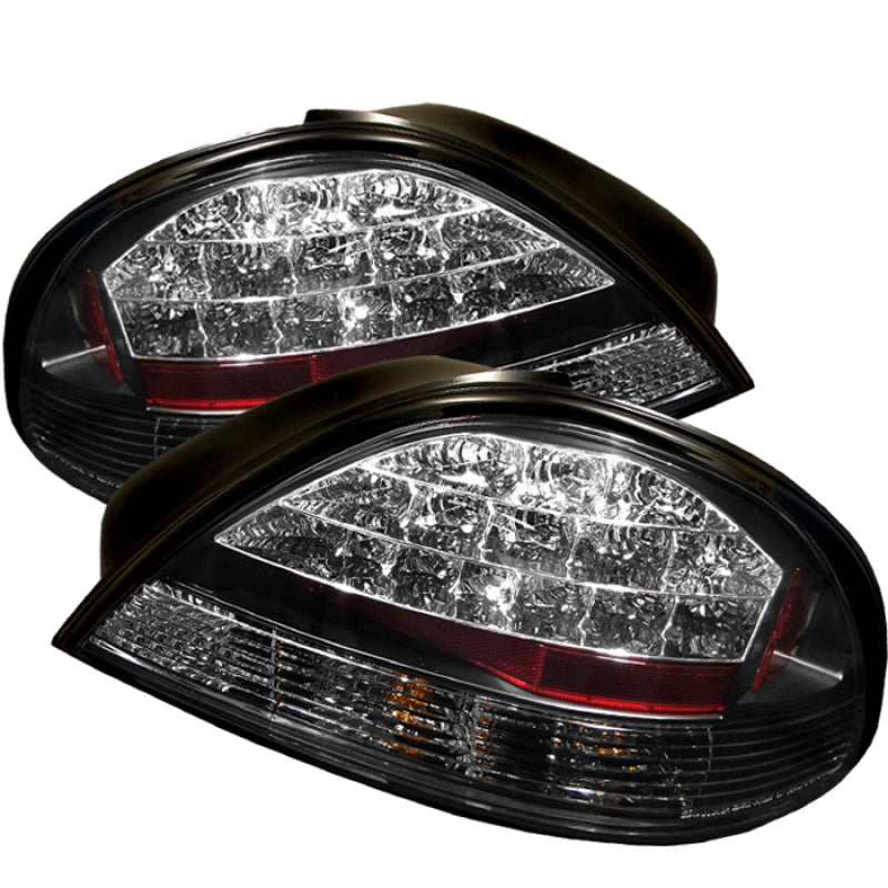 Spyder 5007117 fits Pontiac 99-05 Grand AM LED Tail Lights Black ALT-YD-PGAM99-