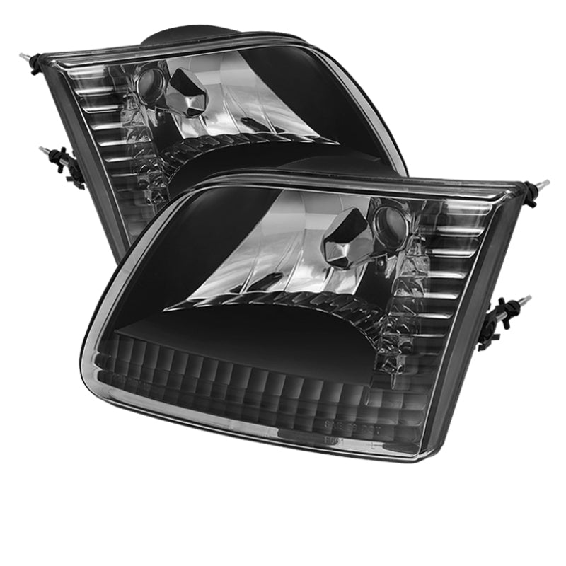 5070340 Xtune fits Ford 97-03 F150 / Expedition 97-02 Crystal Headlights Black